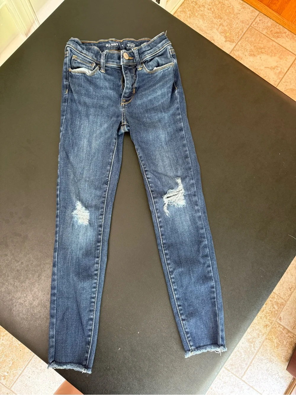 Old Navy Girls Rockstar Jeggings dark